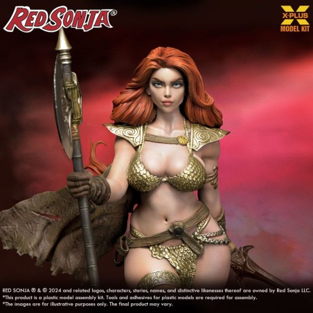 Red Sonja Plastic Model Kit 1/8 Red Sonja 27 cm Red Sonja Plastic Model Kit 1/8 Red Sonja 27 cm