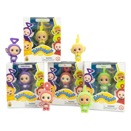 Teletubbies: Flocked Cheebee Mini Figures - Complete Set 6 cm