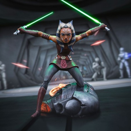 Star Wars: The Clone Wars Art Scale Statue 1/10 Ahsoka Tano 19 Star Wars: The Clone Wars Art Scale Statue 1/10 Ahsoka Tano 19
