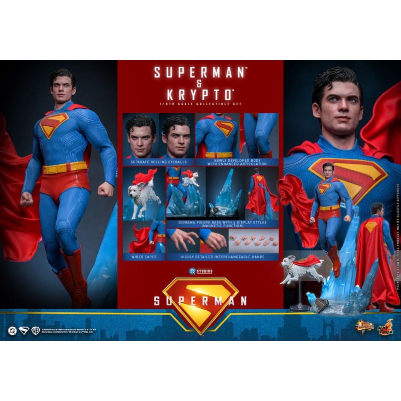Hot Toys Superman (2025): Superman & Krypto 1/6 Scale Figure 33