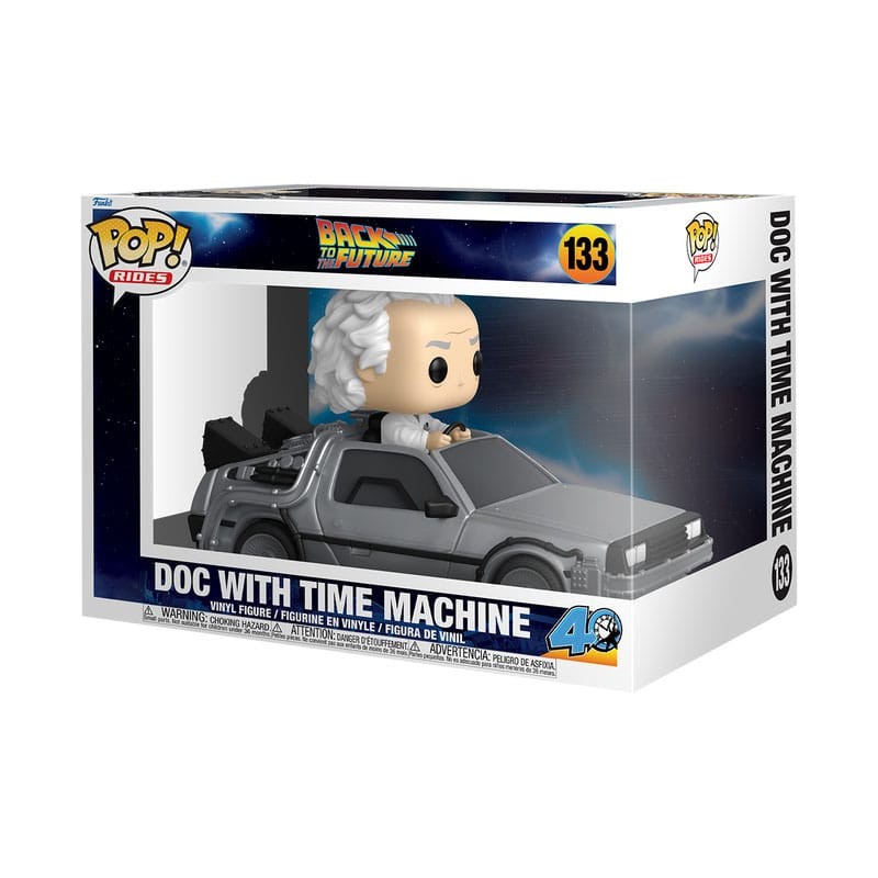 Funko Pop! Rides: Back to the Future - Doc with DeLorean