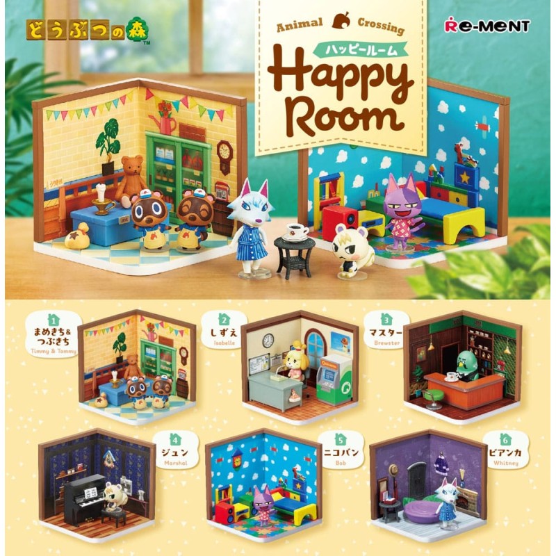 Animal Crossing: Happy Room Mystery Figure (1 stuk - 1 piece)