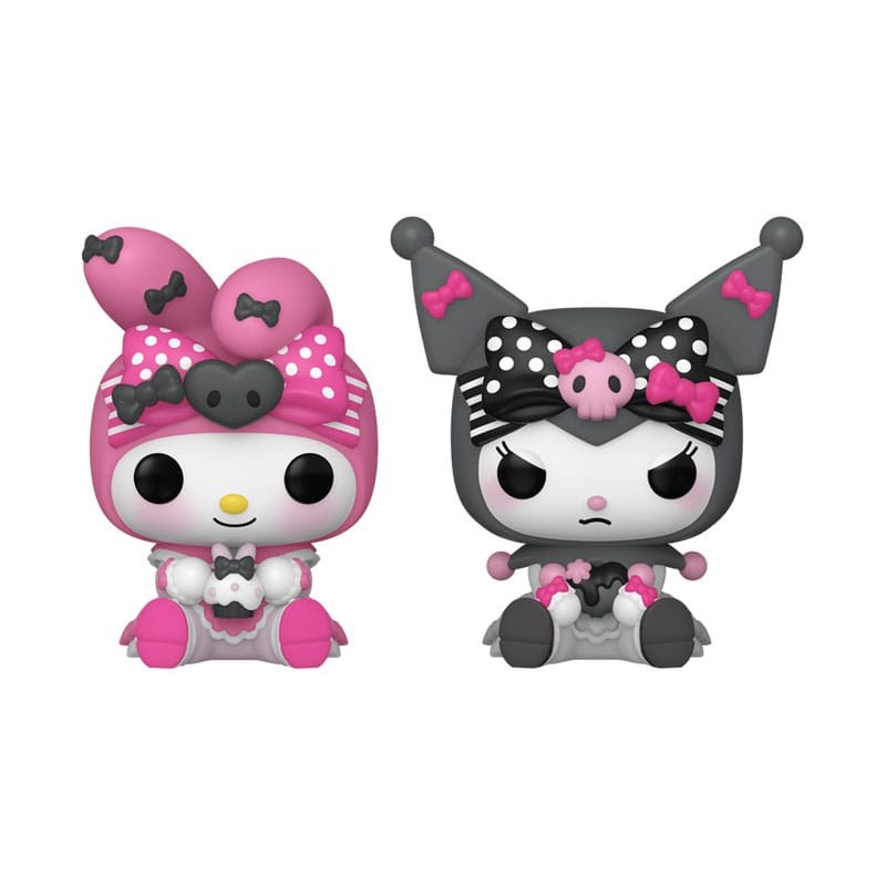 Funko Pop! Keychain: Hello Kitty - My Melody & Kuromi 2-pack