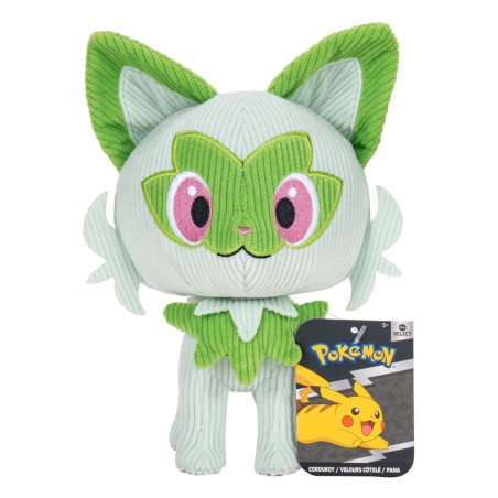 Pokémon: Plush Figures Corduroy Sprigatito 20 cm