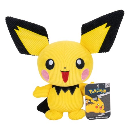 Pokémon: Plush Figures Corduroy Pichu 20 cm