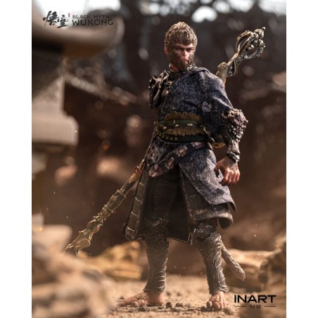 Black Myth: Wukong Action Figure 1/12 The Destined One in the Black Myth: Wukong Action Figure 1/12 The Destined One in the