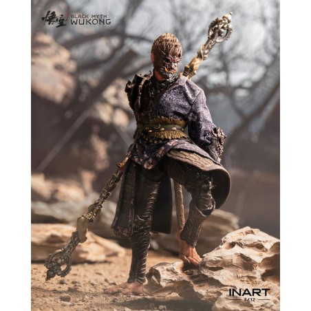 Black Myth: Wukong Action Figure 1/12 The Destined One in the Black Myth: Wukong Action Figure 1/12 The Destined One in the