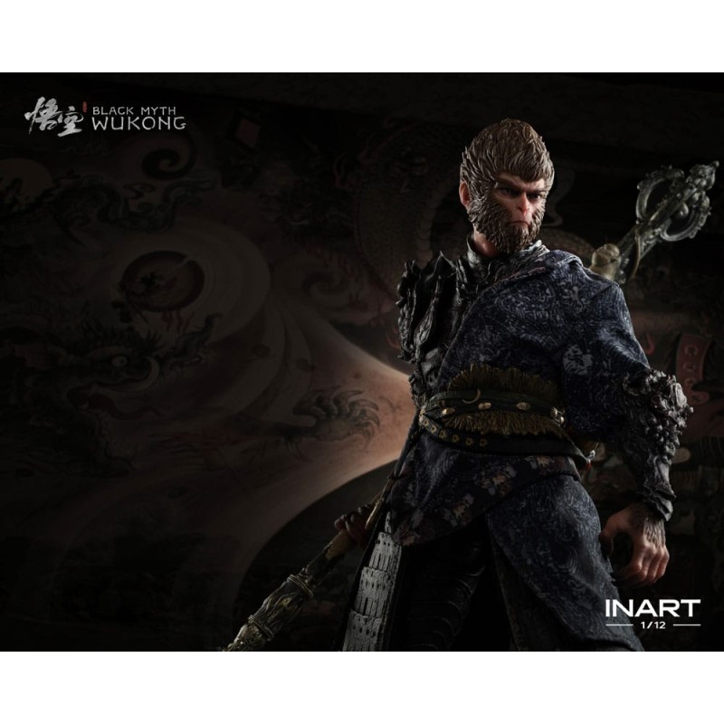Black Myth: Wukong Action Figure 1/12 The Destined One in the