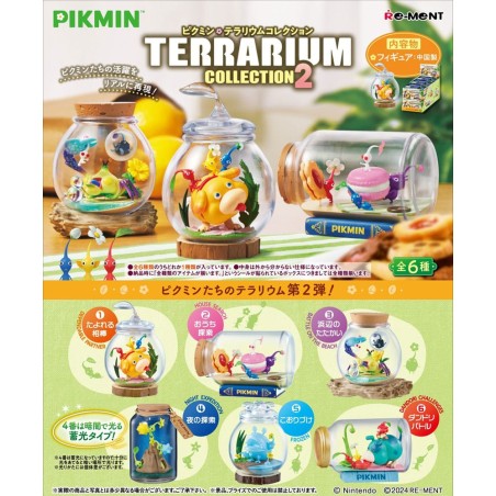 Pikmin: Terrarium Collection Mini Figures (Complete Set of 6)