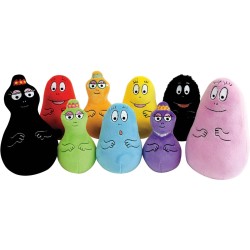 Barbapapa: Doos met 9 knuffels 15 cm