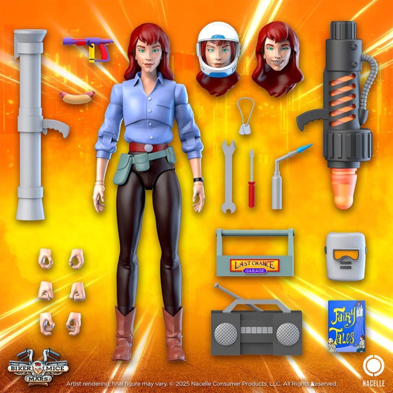 Biker Mice From Mars: Charley Action Figure 23 cm