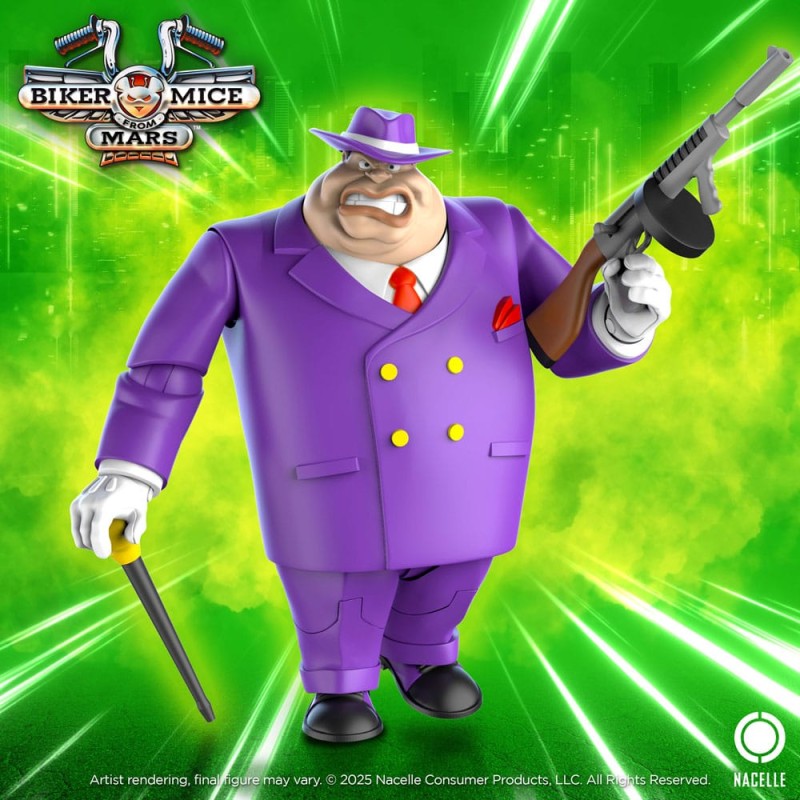 Biker Mice From Mars: Limburger Action Figure 23 cm