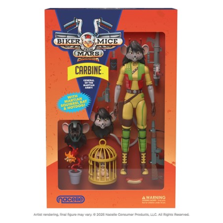 Biker Mice From Mars: Carbine Action Figure 23 cm Biker Mice From Mars: Carbine Action Figure 23 cm