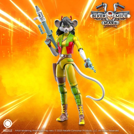 Biker Mice From Mars: Carbine Action Figure 23 cm Biker Mice From Mars: Carbine Action Figure 23 cm