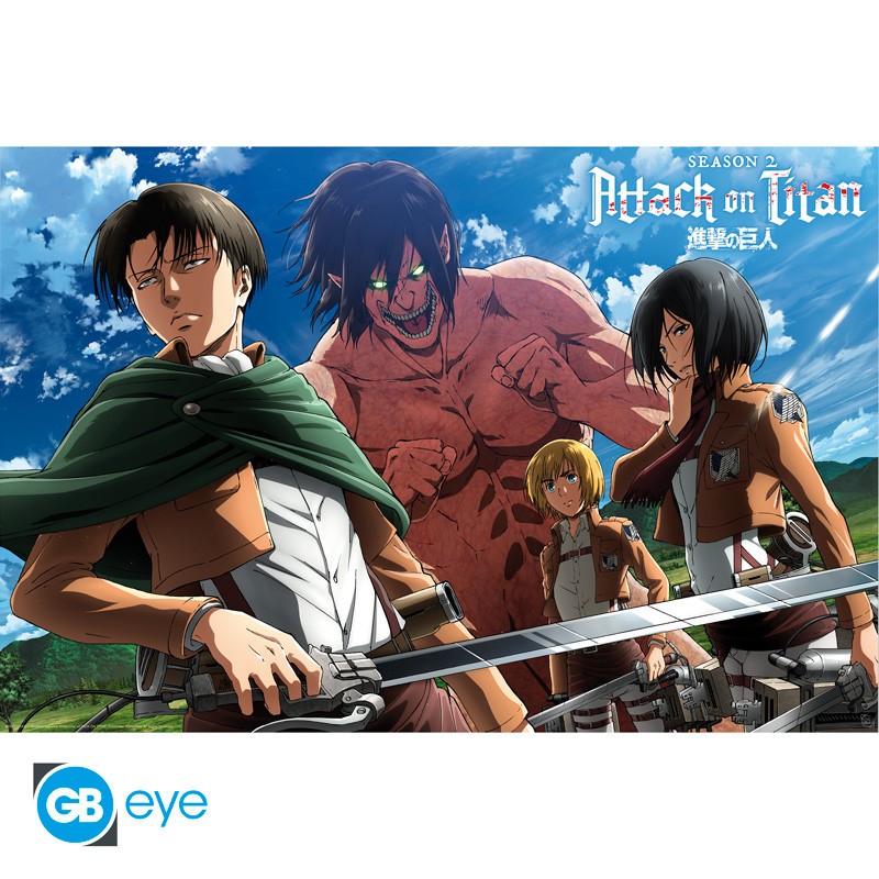 Poster: Attack on Titan - Ready to Fight