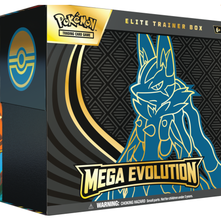 Pokémon: Mega Evolution Elite Trainer Box – Lucario (Engels) Pokémon: Mega Evolution Elite Trainer Box – Lucario (Engels)