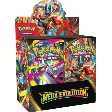 Pokémon: Mega Evolution Booster Box (36 Packs) (Engels) Pokémon: Mega Evolution Booster Box (36 Packs) (Engels)