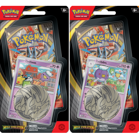 Pokémon: Mega Evolution Checklane Blister Set of 2 (English) Pokémon: Mega Evolution Checklane Blister Set of 2 (English)