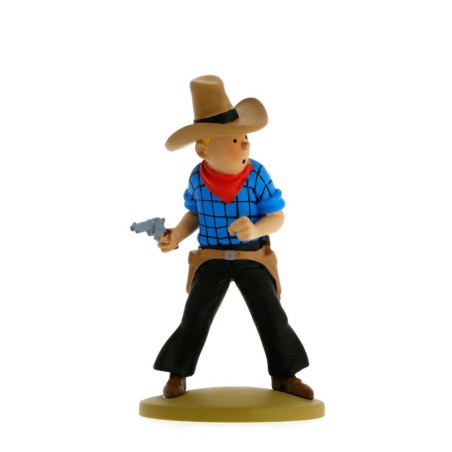 Kuifje: Kuifje als Cowboy 12 cm Kuifje: Kuifje als Cowboy 12 cm
