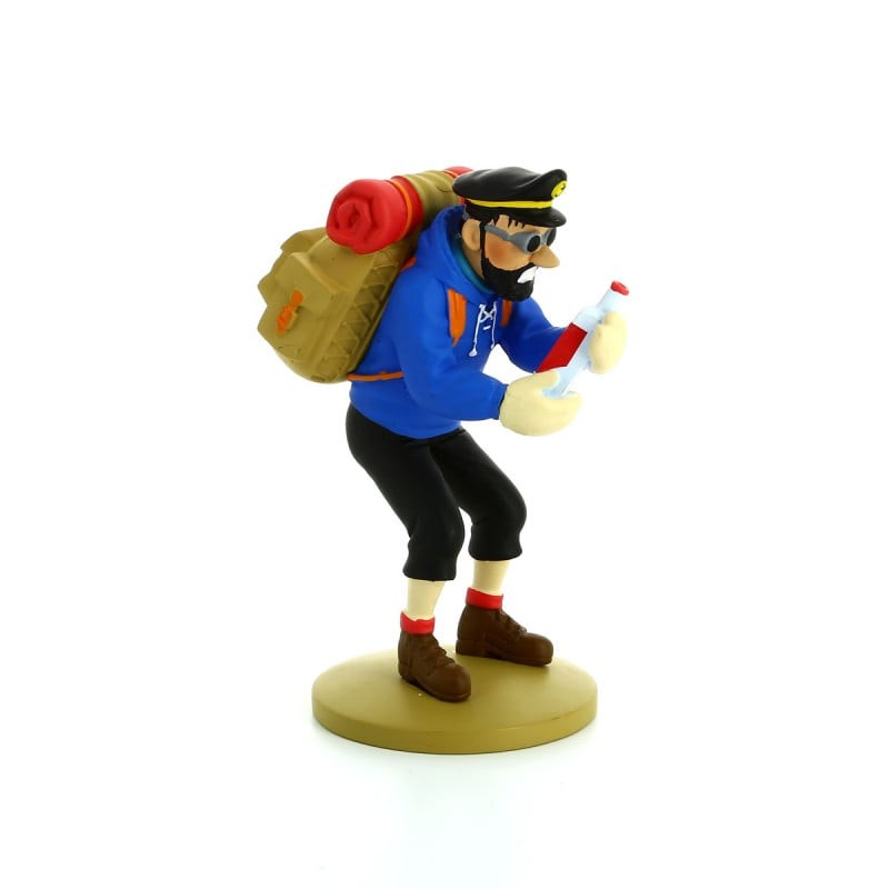 Kuifje: Haddock met een lege fles 12 cm