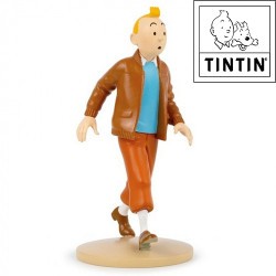 Kuifje: Kuifje in Pilotenjas 12 cm