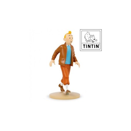 Kuifje: Kuifje in Pilotenjas 12 cm