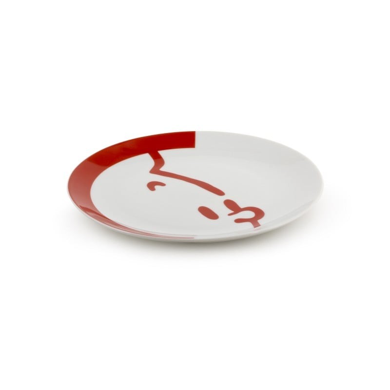 Kuifje: Porselein Dessert Bord 21 cm