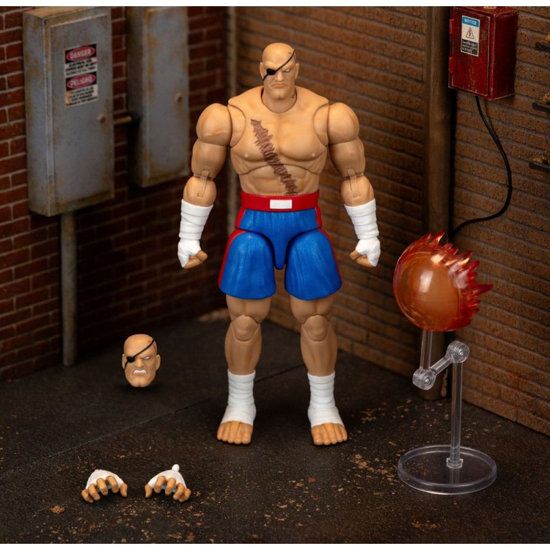 Ultra Street Fighter II: Sagat Action Figure 19 cm