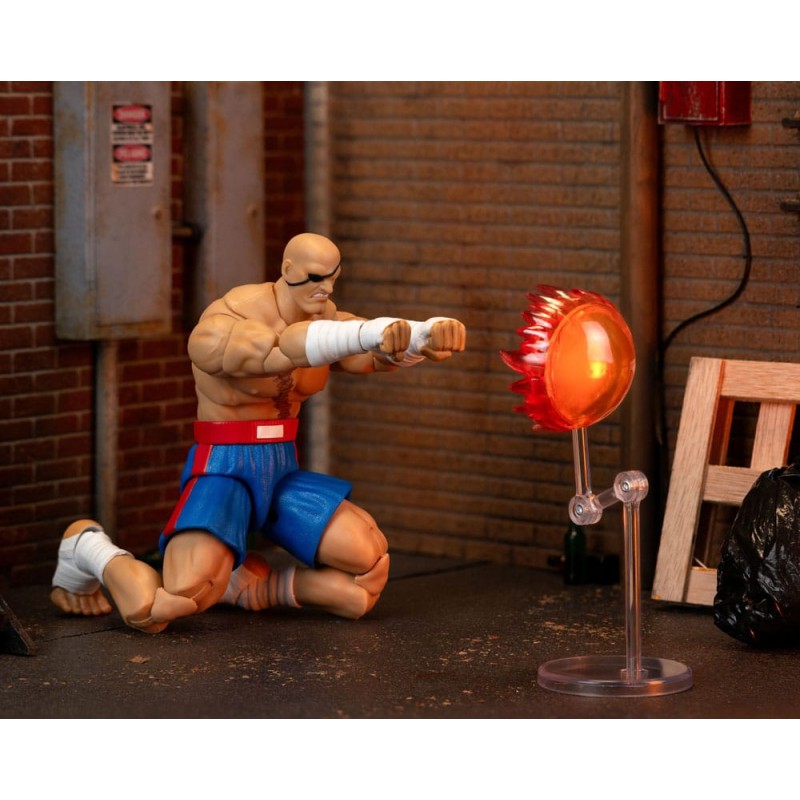 Ultra Street Fighter II: Sagat Action Figure 19 cm