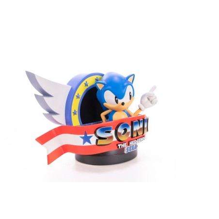 Sonic the Hedgehog: Sonic Title Screen Statue 21 cm