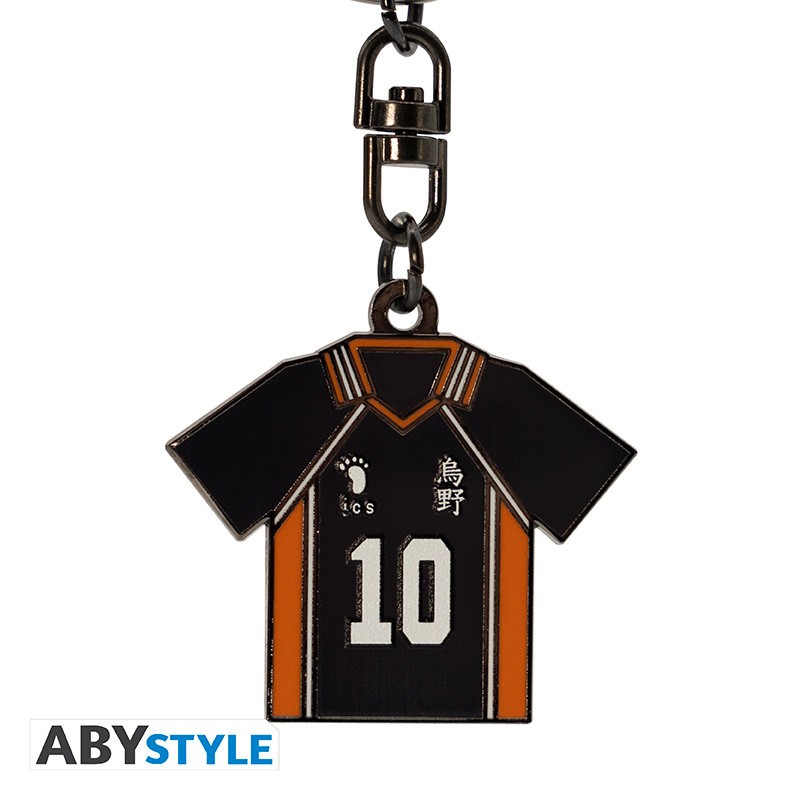 Haikyu!! Hinata's Jersey Metal Keychain