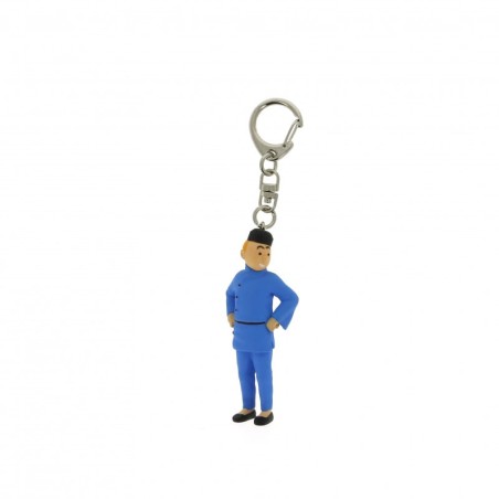 Kuifje: Kuifje Lotus PVC Sleutelhanger