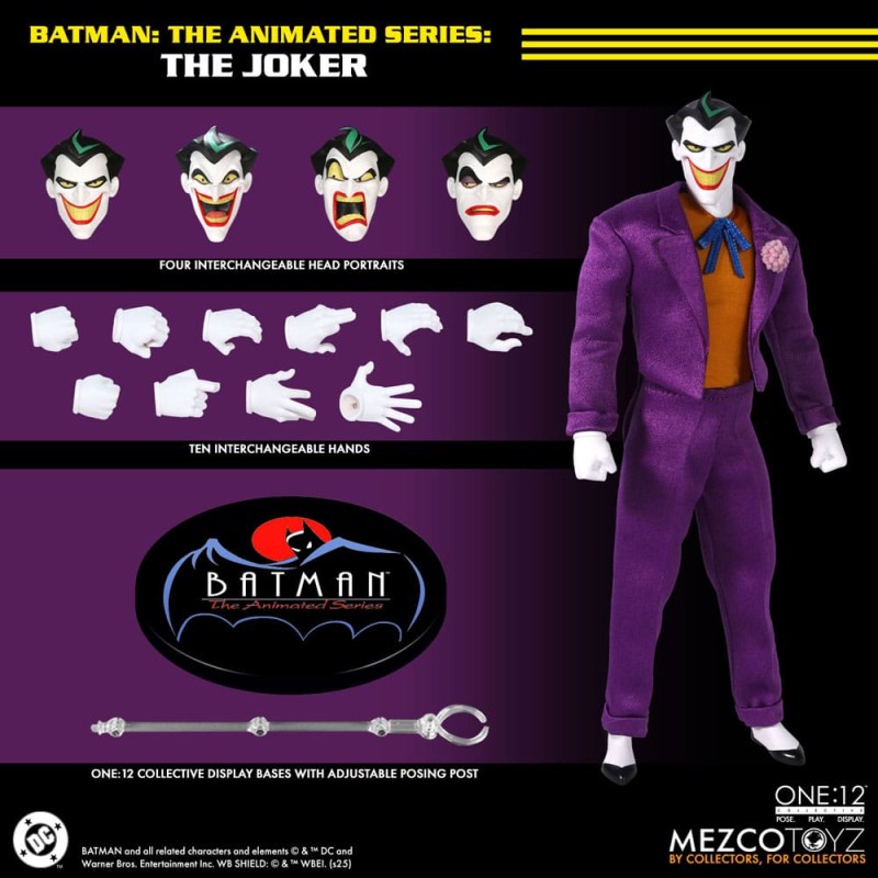 Batman: The Animated Series - The Joker 1/12 Action Figure 17 cm