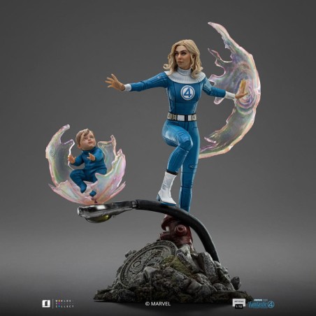 Fantastic Four: Invisible Woman and Franklin 1/10 Art Scale