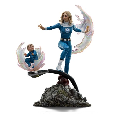 Fantastic Four: Invisible Woman and Franklin 1/10 Art Scale