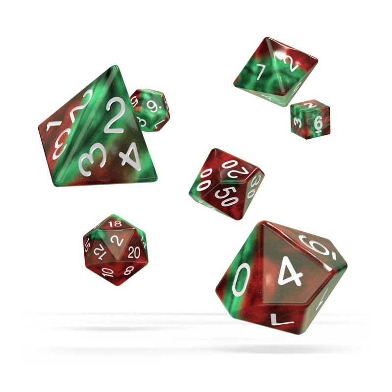 Oakie Doakie Dice RPG Set - Bloody Jungle (7)