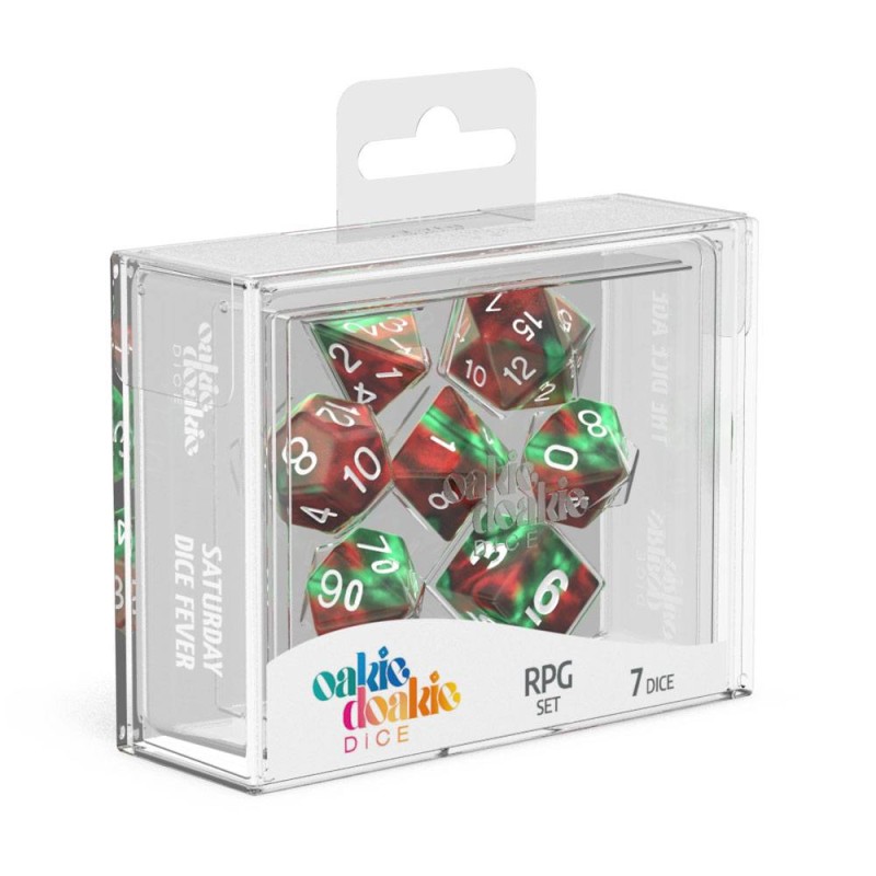 Oakie Doakie Dice RPG Set - Bloody Jungle (7)