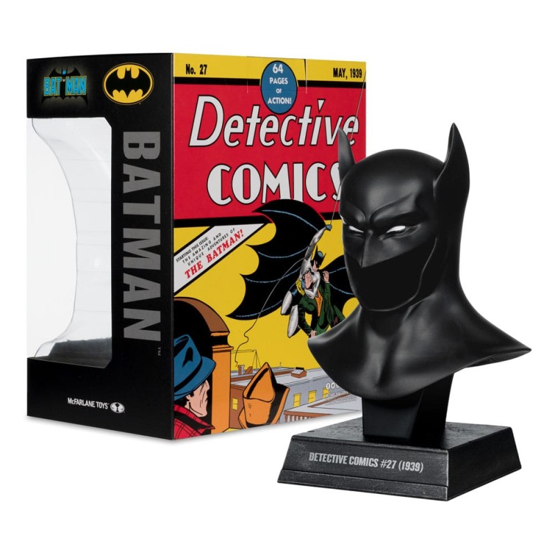 Batman Detective Comics: First Appearance Cowl 1:3 Replica 19 cm