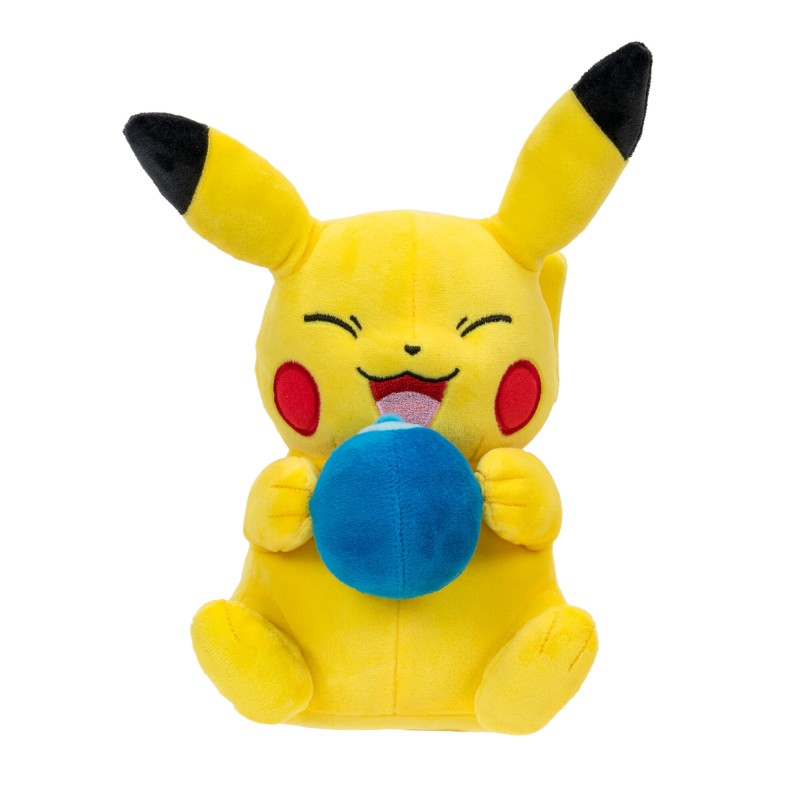 Pokémon: Pikachu with Poké Ball Plush 22 cm