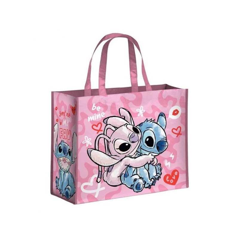 Disney: Stitch & Angel Shopping Bag