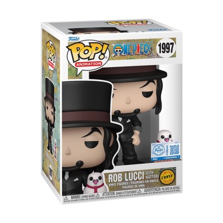 Funko Pop! Anime: One Piece - Rob Lucci with Hattori (Chase
