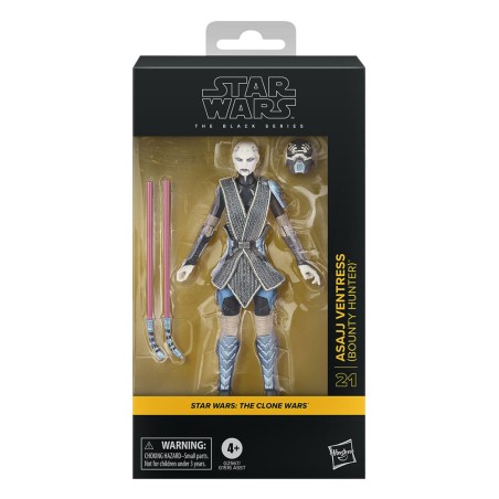Star Wars: Black Series - Asajj Ventress (Bounty Hunter) Action