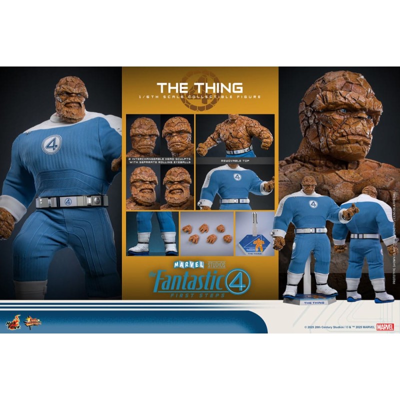 Hot Toys: The Fantastic Four First Steps - The Thing 1/6 Scale