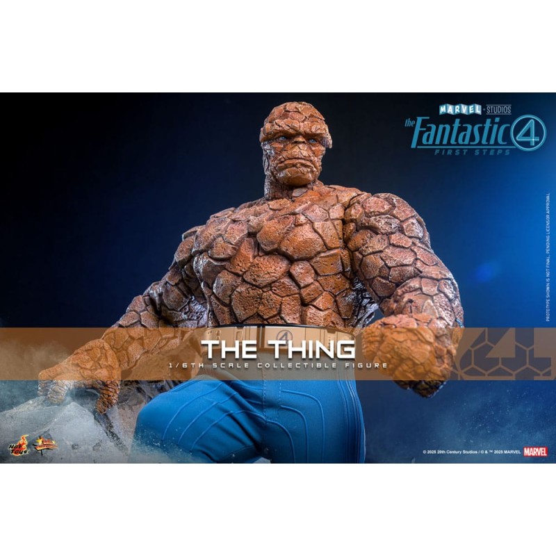 Hot Toys: The Fantastic Four First Steps - The Thing 1/6 Scale