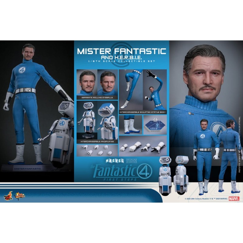 Hot Toys: The Fantastic Four First Steps - Mister Fantastic &