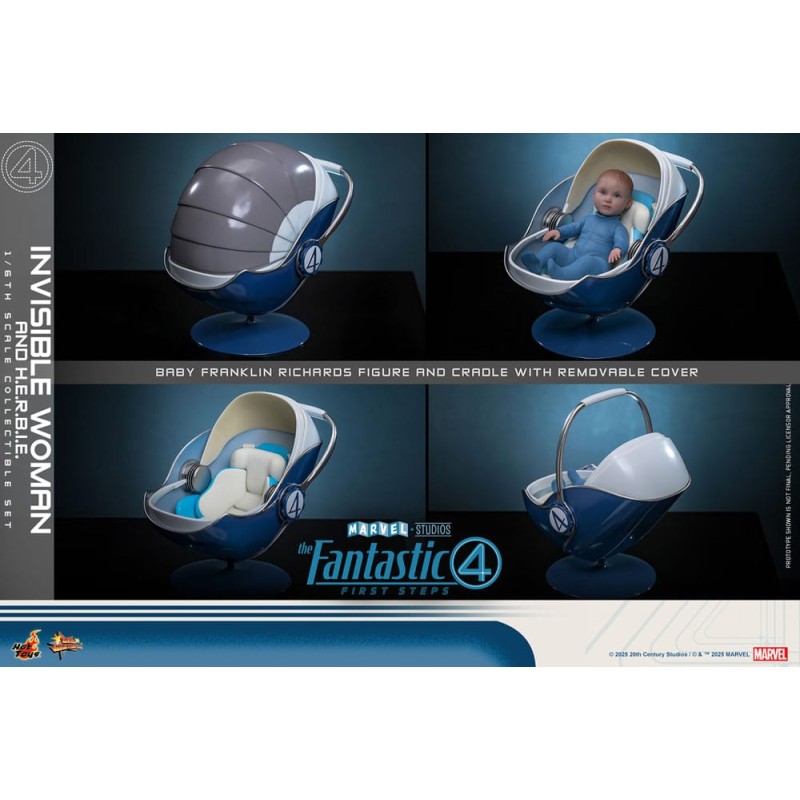 Hot Toys: The Fantastic Four First Steps - Invisible Woman &