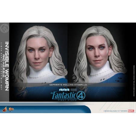 Hot Toys: The Fantastic Four First Steps - Invisible Woman & Hot Toys: The Fantastic Four First Steps - Invisible Woman &