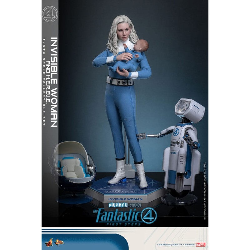 Hot Toys: The Fantastic Four First Steps - Invisible Woman &