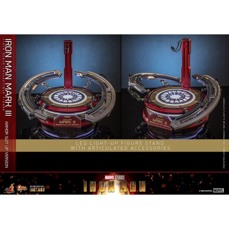 Hot Toys Marvel: Iron Man Mark III (Armor Suit Up Version) 1/6