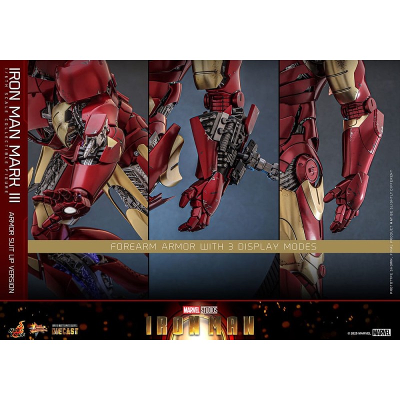 Hot Toys Marvel: Iron Man Mark III (Armor Suit Up Version) 1/6